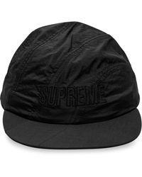 Supreme Cappello da baseball con ricamo - Nero