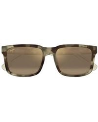 Maui Jim - Square-Frame Sunglasses - Lyst