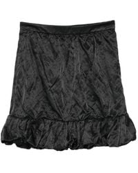 Chloé - Ruffled-Hem Mini Skirt - Lyst