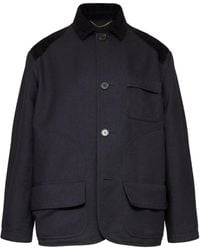 Maison Margiela - Corduroy-Collar Overshirt - Lyst