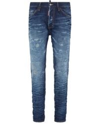 DSquared² - Jean À Patch Logo - Lyst