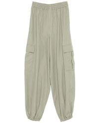 Max Mara - Ruimvallende Broek Met Elastische Afwerking - Lyst