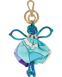 PUCCI - Iride-Print Silk Charm - Lyst