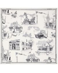 Burberry - Foulard London Landmarks - Lyst