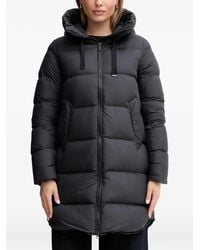 Bomboogie - Geneva Hooded Padded Coat - Lyst
