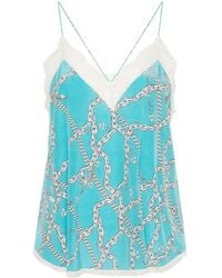 Zadig & Voltaire - Christy Silk Camisole - Lyst