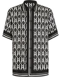 Dolce & Gabbana - Hawaii Printed Silk Twill Shirt - Lyst
