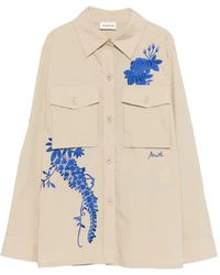 P.A.R.O.S.H. - Camicia Ninja Con Ricamo - Lyst