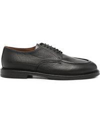 Pantanetti - Grained-Leather Lace-Up Shoes - Lyst
