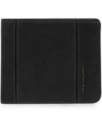 Piquadro - Logo-Plaque Bifold Wallet - Lyst