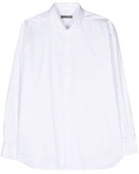 Corneliani - Spread-collar Poplin Shirt - Lyst