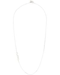 Maria Black - Sterling Tessoro Pearl Chain Necklace - Lyst
