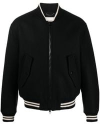 Dries Van Noten - Back-Zip Wool Bomber Jacket - Lyst