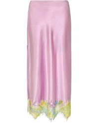 Donde Esteban - Gonna Midi Lila Salpicón - Lyst