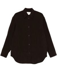 Studio Nicholson - Textured Button-Down Shirt - Lyst