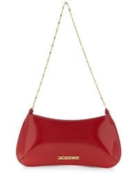 Jacquemus - Small Bisou Chaine Leather Shoulder Bag - Lyst