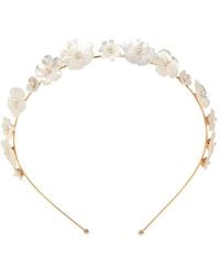 Jennifer Behr - Jenna Floral-Appliqués Headband - Lyst