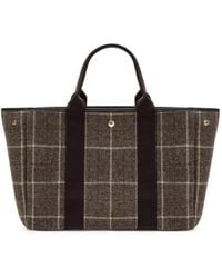 Rue de Verneuil - Small Traversée Check Tote Bag - Lyst