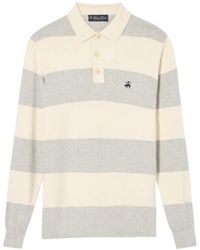 Brooks Brothers - Knitted Polo Shirt - Lyst