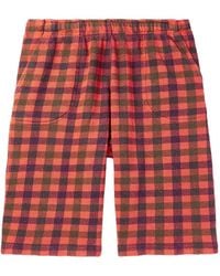 ERL - Short À Carreaux - Lyst