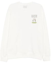 Drole de Monsieur - Drôle Boxers Graphic-Print Sweatshirt - Lyst