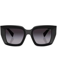 Miu Miu - Square-Frame Sunglasses - Lyst