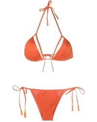 Brigitte Bardot - Cut-Out Triangle-Cup Bikini - Lyst