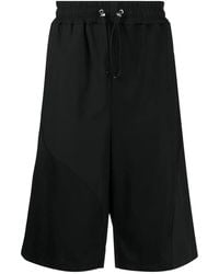 TEAM WANG design - Elasticated Track Shorts - Lyst