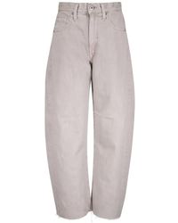 AG Jeans - Hattie Raw-Hem Jeans - Lyst
