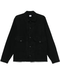 C.P. Company - Overhemd Met Geborduurd Logo - Lyst