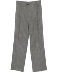 Carven - Pantaloni Gessati - Lyst