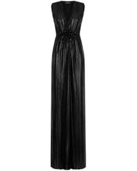 ROSERRY - Verona Plissé-Effect Gown - Lyst
