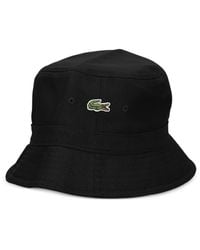 Lacoste - Logo-Patch Bucket Hat - Lyst