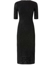 Pinko - Arame Crew-Neck Midi Dress - Lyst