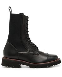 Y's Yohji Yamamoto - Lace-up Ankle Boots - Lyst
