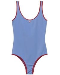 Prada - Jersey Badpak - Lyst