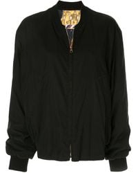 Hermès Chaqueta reversible con cremallera pre-owned - Negro