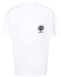 Givenchy - Logo-Embroidered Cotton T-Shirt - Lyst
