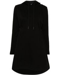 Moncler - Hooded Mini Dress - Lyst