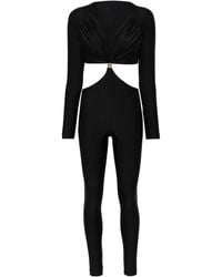 MVP WARDROBE - Marina Cut-Out Jumpsuit - Lyst