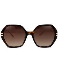 Chopard - Sonnenbrille Mit Geometrischem Gestell - Lyst
