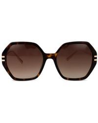 Chopard - Sonnenbrille Mit Geometrischem Gestell - Lyst