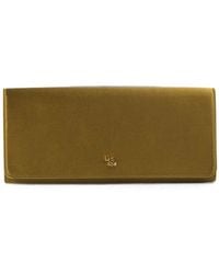 Le Silla - Satin-Finish Logo-Plaque Clutch Bag - Lyst