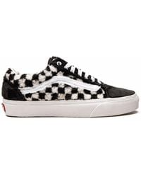 Vans - Old Skool "Sherpa Checkerboard" Sneakers - Lyst
