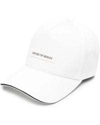 Emporio Armani - Logo-Patch Hat - Lyst