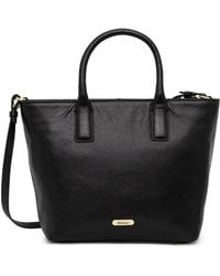 Barbour - Birch Leather Tote Bag - Lyst