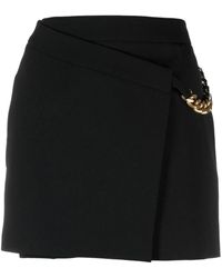 Stella McCartney - Falabella Mini-Rok Met Schakelketting - Lyst