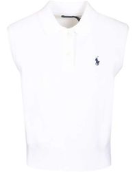 Polo Ralph Lauren - Sleeveless Polo Top - Lyst