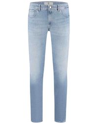 PT Torino - Faded Slim-Fit Jeans - Lyst
