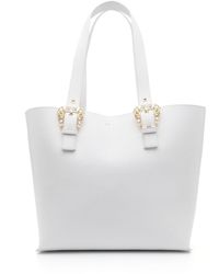 Versace - Handtasche mit Logo-Schnalle - Lyst